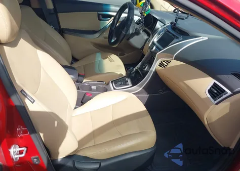 2013 Hyundai Elantra Limited из США, поврежденный, VIN KMHDH4AE5DU673520